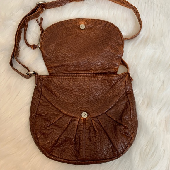 Aeropostale “Not Leather” Brown Crossbody Purse - Picture 3 of 7